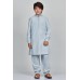 Light Grey Pakistani Kids Kurta Shalwar Set