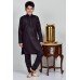 Black Pakistani Designer Boys Kurta Pajama