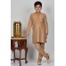 Brown Ethnic Boys Kurta Pajama Set