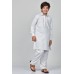 White Embroidered Kameez Shalwar Kids Eid Suit