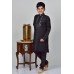 Black Embroidered Kids Kurta Eid Suit