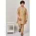 Dull Gold Indian Boys Kurta Set