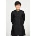 Black Kurta Pajama Set for Boys Pakistani Trendy Suit