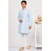 Powder Blue Boys Premium Kurta Pajama Set