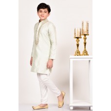 Moss Green Boys Ethnic Kurta Pajama