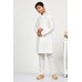 White Designer Wedding Kurta Pajama Set