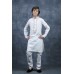 White Embroidered Kurta Pajama Indian Designer Boys Suit