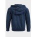 Navy Blue Free Style Boys Kids Fleece Hoodie