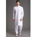 White Kurta Shalwar Pakistani Mens Suit