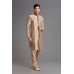 Gold Embroidered Grooms Sherwani Set