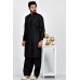 Black Pakistani Kurta Shalwar Mens Eid Suit