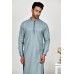 Dark Grey Traditional Mens Kurta Shalwar Kameez