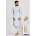 Steel Grey Pakistani Mens Formal Kurta Pajama