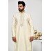 Cream Pakistani Designer Kurta Pajama Suit