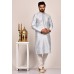 Light Grey Indian Groom Wedding Kurta Pajama