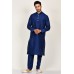 Navy Blue Indian Designer Pakistani Kurta Pajama