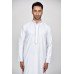 White Traditional Pakistani Kurta Set