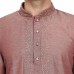 Brown Indian Men's Festive Wear Kurta Pajama