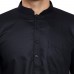 Black Readymade Men's Traditional  Kurta Shalwar