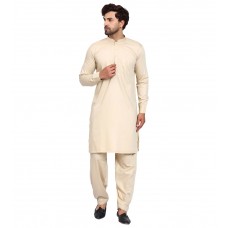 Fawn Men's Casual Kurta Shalwar