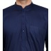 Navy Blue Readymade Pakistani Kurta Shalwar