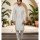 White Silk Embroidered Men's Kurta Pajama