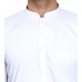 White Pakistani Men's Kurta Shalwar Set