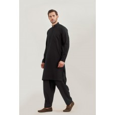 BLACK READY MADE MENS KURTA STYLE EID DRESS