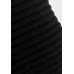 Mens Black Designer Ribbed Jumper Mens Black Designer Ribbed Jumper