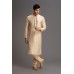 GOLD INDIAN TRENDY KURTA PAJAMA SUIT FOR MENS