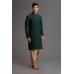 GREEN AND BEIGE PAKISTANI MENSWEAR KURTA SHALWAR