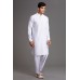 WHITE PAKISTANI MENSWEAR SIMPLE SALWAR KAMEEZ