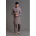 LIME GREY MENSWEAR RAMADAN EID SALWAR KAMEEZ