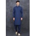 NAVY BLUE VERSATILE READY TO WEAR GENTS KURTA SALWAR