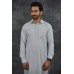 Light Grey Mens Kurta Shalwar Pakistani Menswear