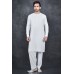 White Sophisticated Pakistani Mens Kurta Shalwar