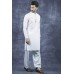 White Indian Traditional Mens Kurta Shalwar Designer Menswear