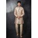 Gold Sherwani Indian Wedding Outfit For Men