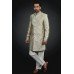 Gold Prince Coat Mens Wedding Dress Indian Kurta Pajama Menswear