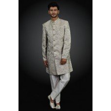 Classic Golden Prince Kurta & Pajama Ethnic Wedding Menswear