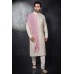 Gold Mens Kurta Pajama Stole Set