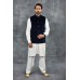 Navy Blue Formal Pakistani Mens Waistcoat