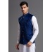 Royal Blue Waistcoat Velvet Mens Jacket