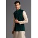 Green Waistcoat Traditional Nehru Jacket Menswear