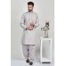 Fawn Pakistani Men's Embroidered Shalwar Kameez