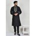 Black Embroidered Indian Mens Kurta Pajama