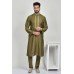 Mehndi Green Men's Indian Wedding Kurta Pajama