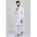 White Mens Eid Kurta Salwar Suit