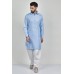 Sky Blue Readymade Pakistani Designer Salwar kameez