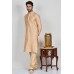 Golden Brown Indian Designer Mens Kurta Pajama